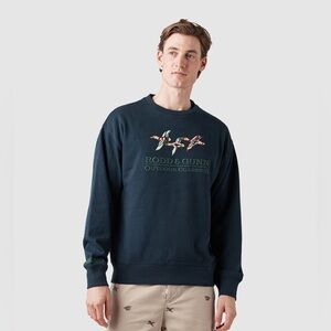 Rodd & Gunn Men's Mallard Dark Blue Crewneck Sweater Sweatshirt SZ M NWT
